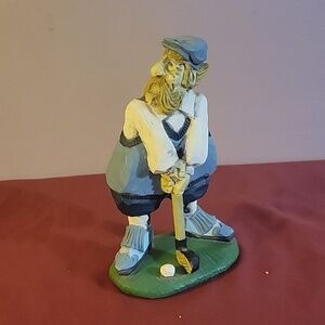 The Golfer - The David Frykman Portfolio, Coyne's & Co. - Golfer in Blue Outfit 